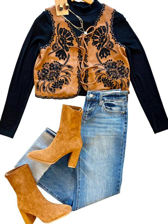 The Suede Vest