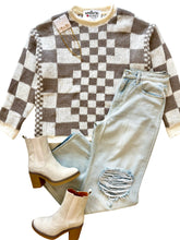 The Chunky Checkered Sweater