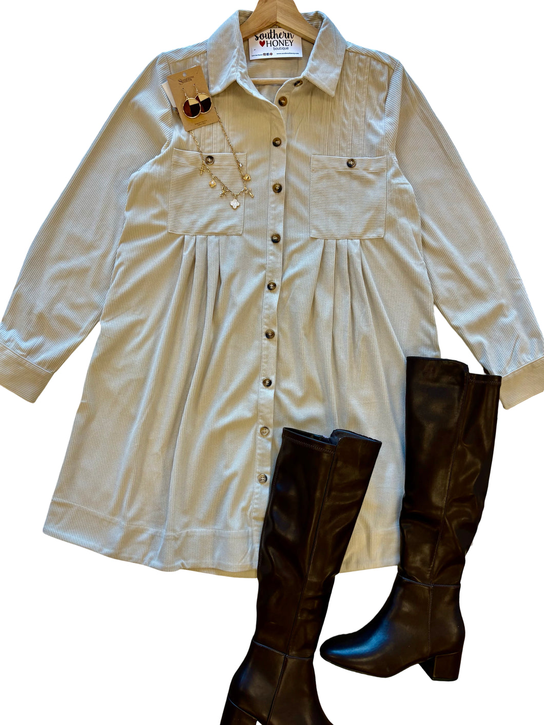 The Pintuck Dress