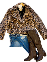 The Leopard Print Fur Jacket