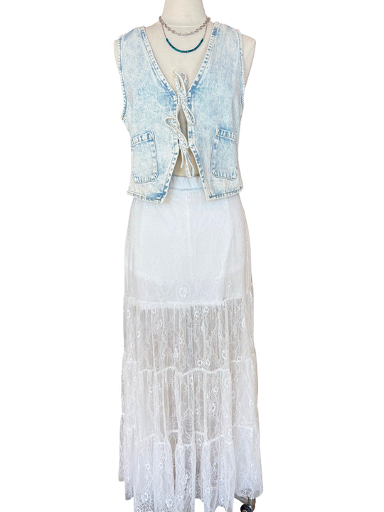 The Tiered Maxi Skirt