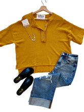 The Olivia Button Top