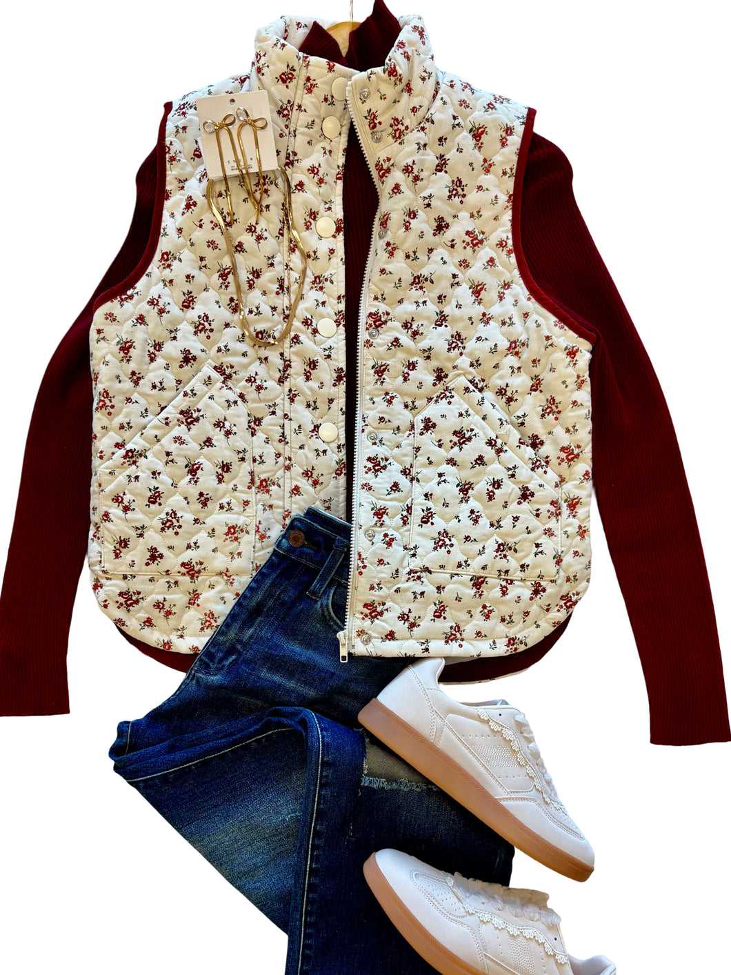 The Floral Vest