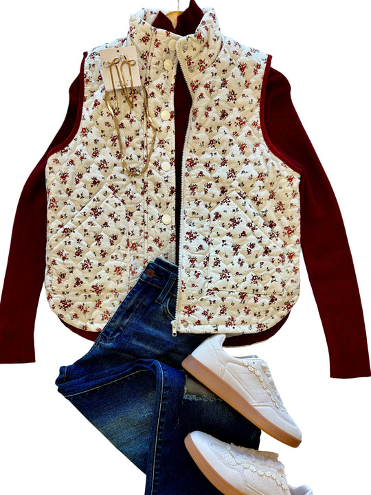 The Floral Vest
