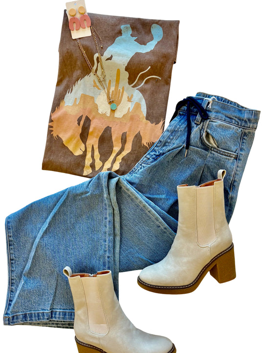 The Cowboy Silhouette Graphic