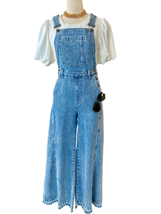 The Wide Leg Overalls