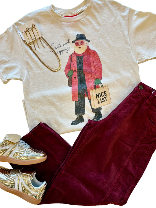 The Santa Went Shopping Graphic