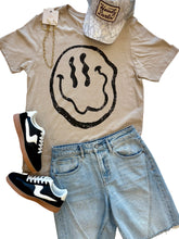Melted Smiley Face Tee