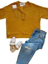 The Olivia Button Top