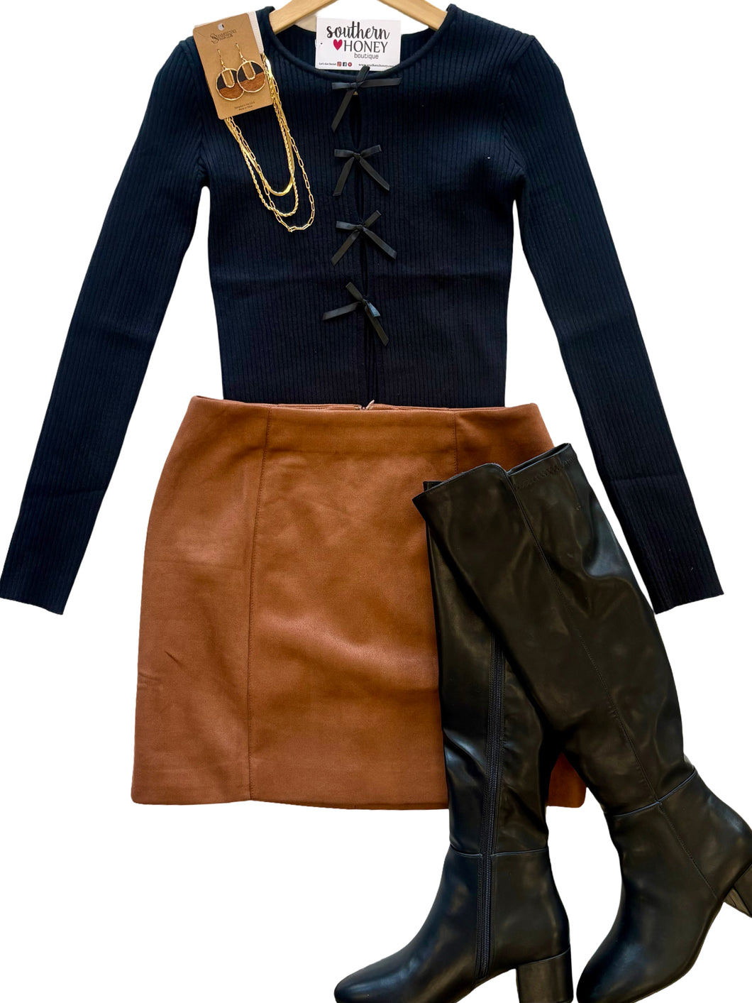 The Suede Skirt