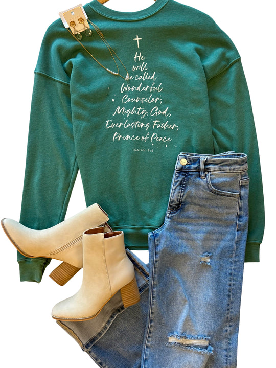 The Isaiah 9:6 Sweatshirt