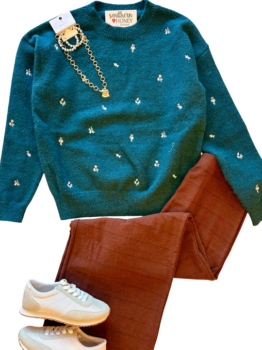 The Embroidered Sweater