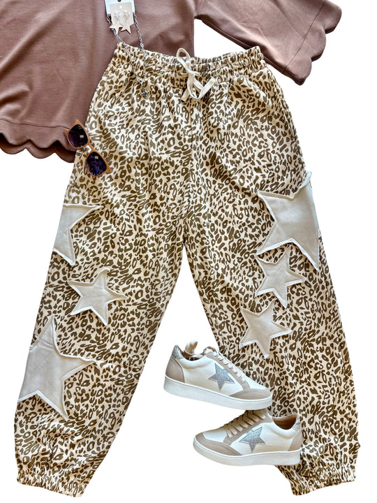 The Leopard Star Pants