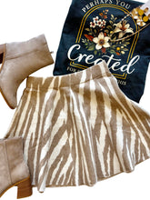 The Tiger Stripe Skirt