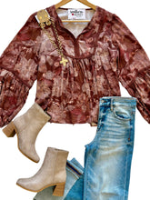 The Floral Trim Blouse