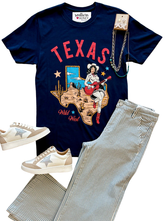 The Texas Cowgirl Graphic