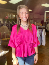 The Jess Satin Blouse