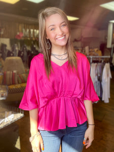 The Jess Satin Blouse
