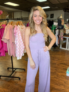 The Lacy Tube Top Jumpsuit