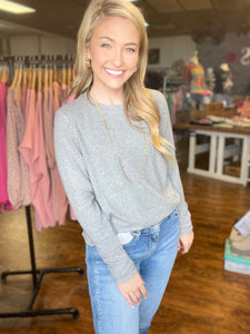 The Brushed Knit Top