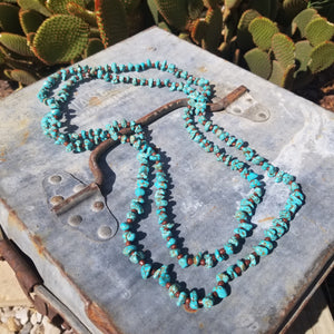 Turquoise Layering Necklace - Small Nugget