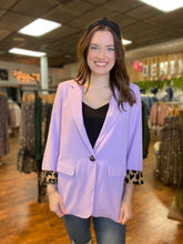 The Leopard Lined Blazer