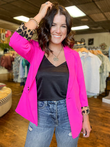 The Leopard Lined Blazer