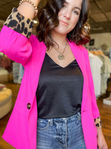 The Leopard Lined Blazer