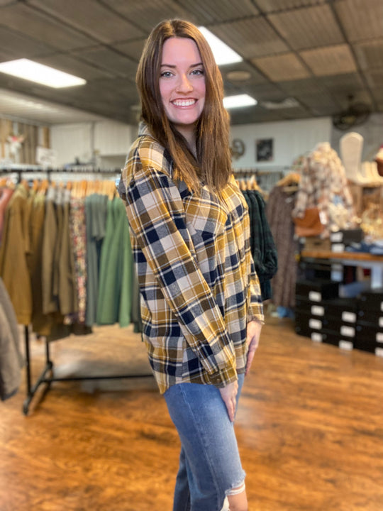 The Janice Plaid Top